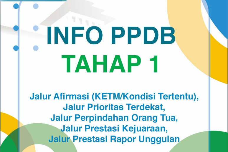 Info Grafis PPDB SMKN 2 Bogor Tahap 1